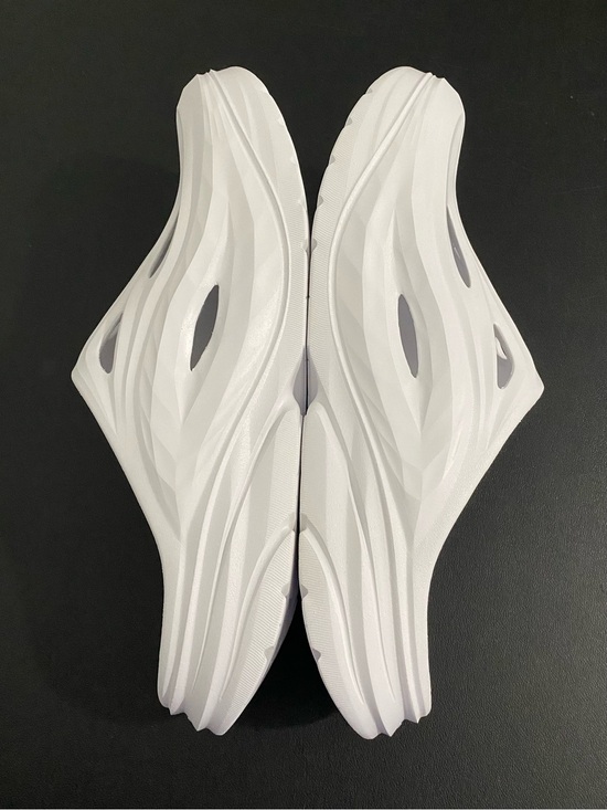 New Hoka Ora Recovery Slip On Mules Slides White Men’s 14 NWOT main image 5